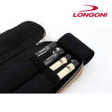Longoni Giotto Canvas Sand Luxury Cue Case 2 x 4