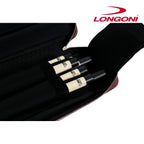 Longoni Giotto Florentia Luxury Leather Cue Case 4 x 8