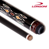 Longoni Bellissima Carom Cue w/Luna Nera Shaft