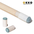 OKKO Billiard Slip-On Tips Ø12mm Soft, Pack of 100