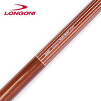 Longoni Como Carom Cue w/Luna Nera Shaft