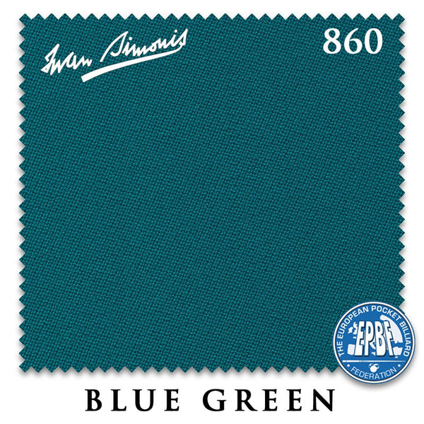 Simonis 860 Blue Green Pre-Cut Rails Only, No Cloth