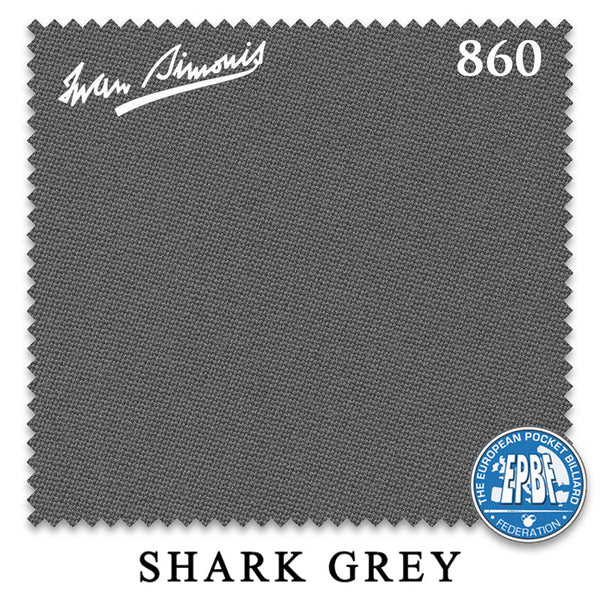 8 ft Oversized Simonis 860 Shark Grey