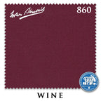 8 ft Oversized Simonis 860 Wine Pool Table Cloth with 6 Pre-Cut Rails