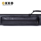 OKKO Billiard Hard Deluxe Oval Case Croco Black 2x4