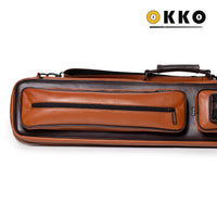 OKKO Billiard Soft Case Brown/Dark Brown 4x8