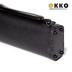 OKKO Billiard Hard Deluxe Oval Case Croco Black 3x5