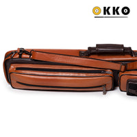 OKKO Billiard Soft Case Brown/Dark Brown 4x8