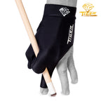 Tiger Pro Billiard Glove for Left Hand Black M