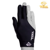 Tiger Pro Billiard Glove for Right Hand Black S