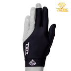 Tiger Pro Billiard Glove for Left Hand Black M