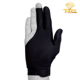 Tiger Pro Billiard Glove for Right Hand Black S