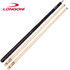 Longoni Black Rainbow Carom Cue w/2 E71 S30 Shafts
