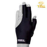 Tiger-X Pro Billiard Glove for Left Hand Black L