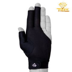 Tiger-X Pro Billiard Glove for Left Hand Black XL