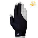 Tiger-X Pro Billiard Glove for Left Hand Black L