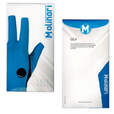Molinari Billiard Glove for Left Hand Black XL