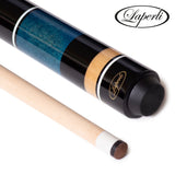 Laperti Estrella Blue Carom Cue w/Maple Shaft w/Cue Case and Accessories