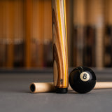 McDermott CHOPSP1 Chops Sneaky Pete Skateboard Pool Cue FREE Hard Case