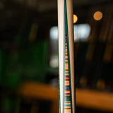 McDermott CHOPSP2 Chops Sneaky Pete Skateboard Pool Cue FREE Hard Case