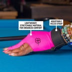McDermott Billiard Glove for Left Hand Pink S