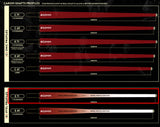 Longoni Black Rainbow Carom Cue w/2 E71 S20 Shafts