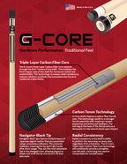 McDermott Stinger NG05 Break/Jump Pool Cue FREE Soft Case