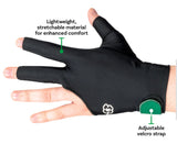 McDermott Billiard Glove for Right Hand Black XL