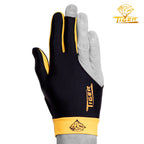 Tiger Pro Billiard Glove for Right Hand Gold S