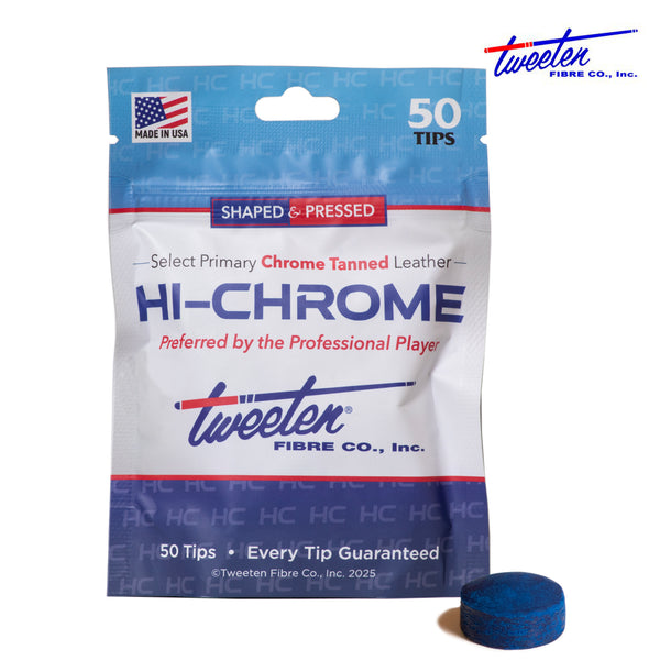 Hi-Chrome Cue Tip Ø14mm 50 pcs 1 package