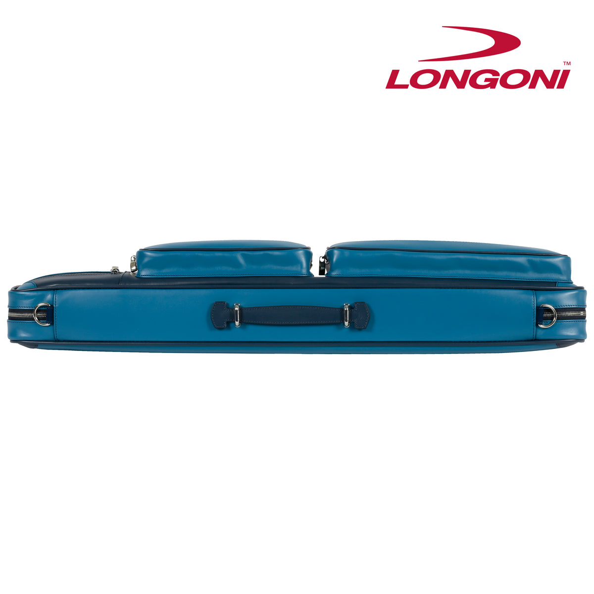 Longoni Giotto Lago Luxury Leather Cue Case 4 x 8 – Billiard City