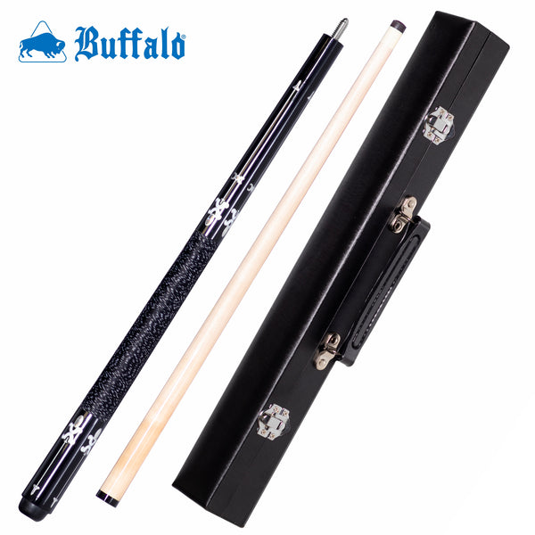 Buffalito Mini Pool Cue 29” w/Hard Cue Case