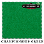 10 ft Championship Invitational Teflon® Championship Green — Bed + 6 Pre-Cut Rails