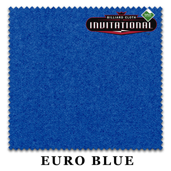 10 ft Championship Invitational Teflon® Euro Blue — Bed + 6 Pre-Cut Rails