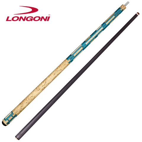 Longoni Evoluzione Sky Carom Cue w/Luna Nera Shaft