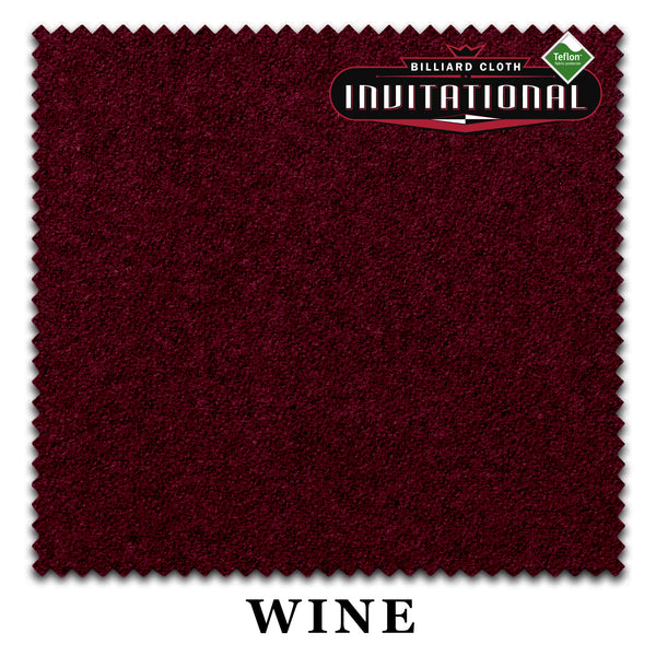 10 ft Championship Invitational Teflon® Wine — Bed + 6 Pre-Cut Rails