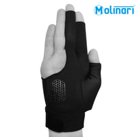 Molinari Billiard Glove for Right Hand Black XL