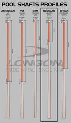 Longoni Pro Pool Cue Shaft VP2 Joint