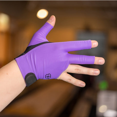 McDermott Billiard Glove for Right Hand Purple L