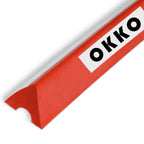 OKKO K66 Pool Table Rail Rubber Orange 42", Set of 6