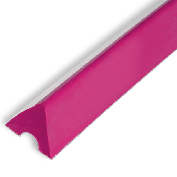 OKKO K55 Pool Table Rail Rubber Magenta 48", Set of 6