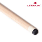 Longoni Flames Leather Stripes Pool Cue w/S2 Shaft