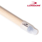 Longoni Flames Leather Stripes Pool Cue w/S30 Shaft