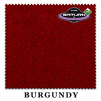 9 ft Championship Saturn II Teflon® Burgundy Pool Table Cloth with 6 Pre-Cut Rails