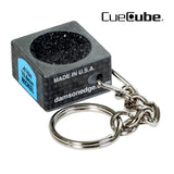 Cue Cube Nickel Radius (.418") Silver Color w/Key Chain, Eight Ball Counter Display (12 pcs)