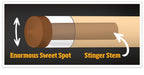 McDermott Stinger NG01W Break/Jump Pool Cue FREE Hard Case