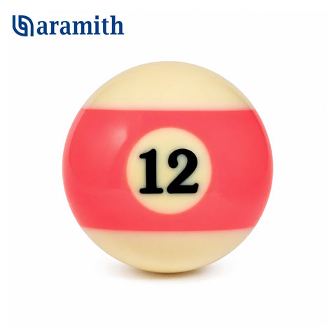Super Aramith Pro TV Pool Replacement Ball 2 1/4" #12