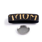 Taom Magnetite Combo Billiard Chalk Holder and Pyro Chalk Blue