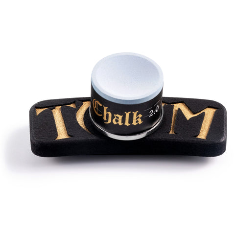 Taom Magnetite Combo Billiard Chalk Holder and Pool Chalk 2.0 Blue