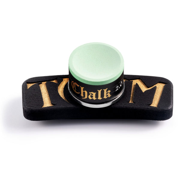 Taom Magnetite Combo Billiard Chalk Holder and Snooker Chalk 2.0 Green